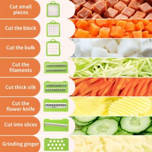 Multifunctional Vegetable Chopper Grater Slicer Shredder Dicer Kitchen Tool